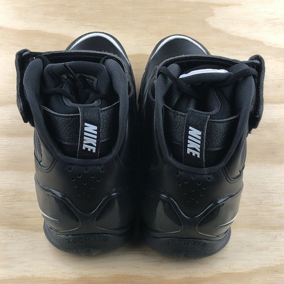 Nike Zoom Vick 3 Black Football Sneakers Size 8 - Picture 8 of 9